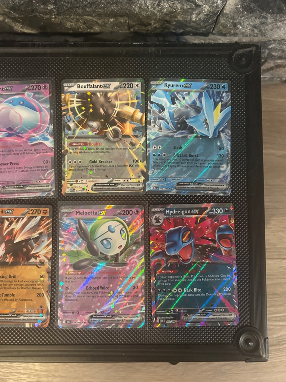 Pokemon TCG Holo EX Card lot 10 Cards from Black Bolt and White Flare Sets M/NM - Picture 4 of 4